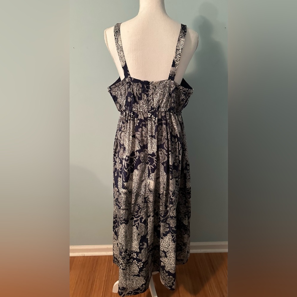 J. Crew Navy/White Ratti Seashell print 14 EUC - Picture 6 of 13